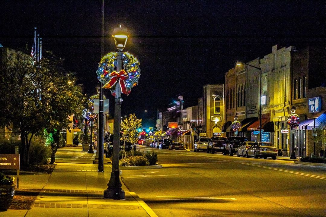 Christmas in Downtown Mooresvlle NC